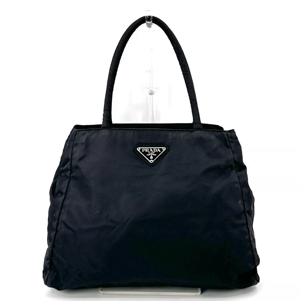 Vintage Prada Black Nylon Tote Bag- Excellent Condition.